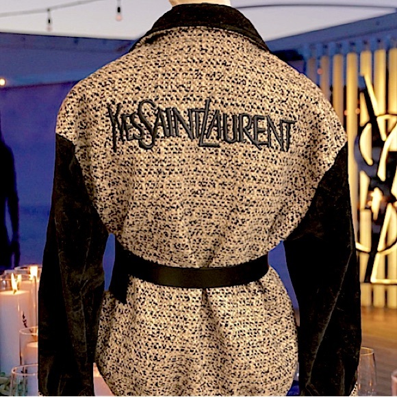 Authentic YSL Saint Laurent Women’s Button Up Coat. - Picture 3 of 16